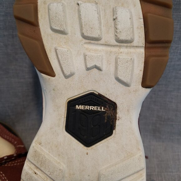 Merrell Boulder Range Trail Sneakers Hiking Casual Workout Womens 6.5 VGUC - Picture 15 of 15